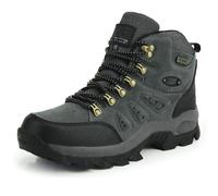100junzidao Bottes de Randonnée Extérieur à Tige Haute - Chaussures de Marche Sportives Style Couple Légères Imperméables, Anti-Dérapantes pour Sentiers de Montagne et Escalade
