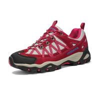 100junzidao Chaussures de Marche et de randonnée pour Couples Chaussures de Trekking imperméables pour Hommes Sports Voyage Escalade Entraînement Rouge 36