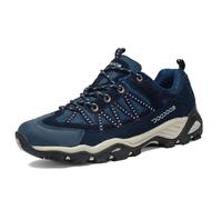 100junzidao Chaussures de Marche et de randonnée pour Couples Chaussures de Trekking imperméables pour Hommes Sports Voyage Escalade Entraînement Bleu 35