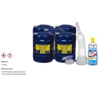 100L mannol huile moteur Outboard Marine Api TC Inclus Robinet Tuyau Nettoyant