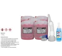 100L PEMCO Antigel 912+ (-40) ROUGE PINK G12+ Robinet De Vidange