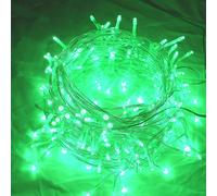 100M 1000LEDs, 8 modes d'éclairage, IP44 étanche LED Noël Guirlande lumineuse, lumière de bande de jardin, lumière de décoration intérieure, éclairage de fête, vert