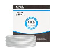 100m Coil Ftp Cat6 Rigid Cu Shielded Cable Nanocable 10.20.0902