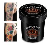 100ml Crème de Soin pour Tatouage, Tattoo Professional Butter, Creme Tatouage Cicatrisante, Baume de Soin Pour Tattoo, Hydratant Rehaussant la Couleur TattooCrème, Pour Neufs et Anciens,Noir