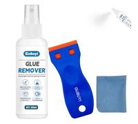 100ml Dissolvant Colle, Produit Enlever Colle Autocollant | Dissolvant Adhésif, Dissolvant Silicone Decolle Etiquette Élimine Rapidement les Étiquettes Tenaces et les Résidus d' Adhésif
