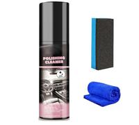 100ml Favourcy- Car Interior Protectant Cleaner,Favourcy Polishing Cleaner,All Purpose Car Interior Detail Polish Spray,Interior Polishing,Renewal,Glazing,For Leather,Plastic and Rubber Surfaces (1)