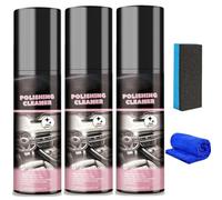 100ml Favourcy- Car Interior Protectant Cleaner,Favourcy Polishing Cleaner,All Purpose Car Interior Detail Polish Spray,Interior Polishing,Renewal,Glazing,For Leather,Plastic and Rubber Surfaces (3)