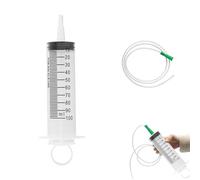 100ml Plastique Seringue, Avec Tuyau, Grande Seringue, Pour Laboratoires Scientifiques, Mesure De Liquide, Arrosage De Jardin, Industrie (Sans Aiguille)