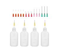 100ml Precision Tip Applicator Bottle,Blunt Tip Needle and Cap,18G 20G 25G Needle Tip Squeeze Bottle, Oil Dropper Bottle