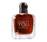 Stronger with You Powerfully - Eau de Parfum fougère ambrée fruitée pour homme - Notes de cerise, épices, marron glacés et bois -100ml Armani Parfum