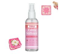 100ml Textile pour Rigidifier Tissu, Durcisseur Macramé, Durcisseur Textile, Amidon pour Rigidifier Tissu, Spray de Renforcement Textile, Pour Bricolage de Noël, pour le Durcissement des Textiles