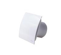100mm Extracteur d'air Hygrostat Bain Turbo Escudo Blanc IPX4 Ventilateur mural