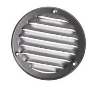 Ø 100mm Grille de Ventilation avec Moustiquaire - Grilles d'aération en Métal - Acier, Galvanisé