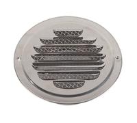 100mm Grille de Ventilation Plate Ronde de Acier Inoxydable Grille d’aération