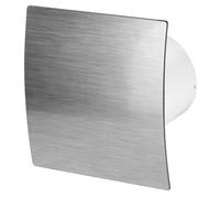 100mm Humidité Detecteur Aerateur Salle De Bain Extracteur D'air Argent ABS Panneau Avant Escudo Mur Plafond Ventilation