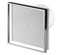 100mm Humidité Detecteur Aerateur Salle De Bain Extracteur D'air Tuile Céramique INSIDE Panneau Avant
