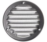 Ø 100mm Métal Galvanisé Grille de Ventilation - Grille D'aération avec Moustiquaire