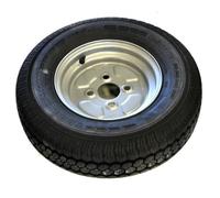 100mm roue remorque PCD & 145 R10 8 PLIS PNEU RADIAL TRSP01