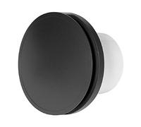 Europlast Ø 100mm Extracteur d'Air Silencieux - Ventilateur Salle de Bain Anthracite - Ventilateur Mural pour Cuisine WC Salle de Bain