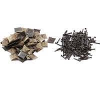 100pc Vintage Polsternägel Bronze Metall Tag Möbel Sofa Schuhtür Dekorative Tack Studie