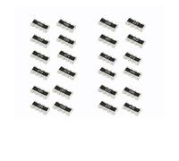 100pcs 0402 * 4 8P4R 2 * 4P SMD Network Resistor Array 0 4.7 5.1 10 22 33 47 49.9 51 100 220 1K 2K 3.3K 10K 100K 220K 470K Ohm 0R~1M NWPNLXEA(0402 33R 100pcs)