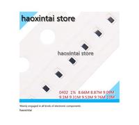 100PCS 0402 Résistance SMD 1% 8.66M 8.87M 9.09M 9.1M 9.31M 9.53M 9.76M 10M