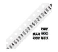100PCS 0804 0402 * 4 Network Resistor 1% 1/16W SMD Array 0~1M 10 15 30 47 82 1K 2K 2.2K 3K 3.3K 10K 30K 56K 100K 150K 200K 1M ohm NWPNLXEA(100 ohm)