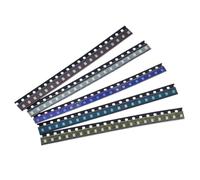 100pcs 0805 LED Assortiment Kit - Rouge, Blanc, Vert, Bleu, Jaune (20pcs chaque) pour Prototypage Electronique PCB Repair & Hobbyist Projects -