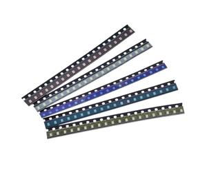 100pcs 0805 LED Assortiment Kit - Rouge, Blanc, Vert, Bleu, Jaune (20pcs chaque) pour Prototypage Electronique PCB Repair & Hobbyist Projects -