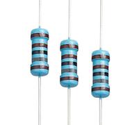 100pcs 1.8K ohm résistance 1W, résistance fixe de film de métal de tolérance de ± 1%