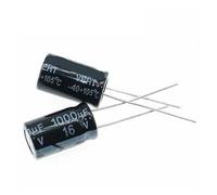 100pcs 1000 uF 16 V 8 * 16 DIP aluminum Electrolytic capacitor 100pcs 1000uF 16V 16V 1000uF 16 V 1000 uF AUOQKQUT