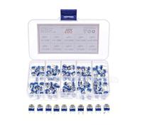 100pcs 10pcs each value RM065(500 OHM TO 1M) Horizontal Trimpot Potentiometer Assortment Kit With box NWPNLXEA