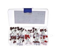 100pcs 10Value 100V CBB Metallized Polyester Film Capacitors Mix pack kit 10NF 22NF 33NF 39NF 47NF 100NF 150NF 220NF 330NF 470NF NWPNLXEA