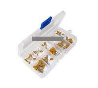 100PCS 10Value*10Pcs 16V Tantalum Capacitor Assorted Kit Box Assorstment Capacitance Meters