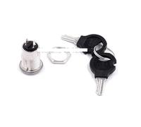 100Pcs 12mm Key Switch ON/OFF Lock Switch KS-02 KS02 Electronic Switch 3A 250V NWPNLXEA