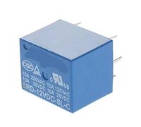 100Pcs 12V DC Power Relay SRD-12VDC-SL-C T73-12V 5Pin PCB Type ZGPOSQKZSC
