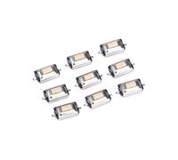 100pcs-20Pcs Tact Touch Switch 3X6X2.5 Tactile Push Button Switch 3 * 6 * 2.5mm SMD 2 Pin Car Remote Control Key Button Switch NWPNLXEA(White bulk,50ieces)