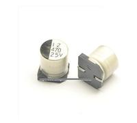 100PCS 25V470UF SMD Aluminum Electrolytic capacitors 470UF 25V 10 * 10.3mm AUOQKQUT