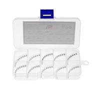 100pcs 3 * 3 Trimpot Trimmer Potentiometer Kit Box Mixed Variable Resistor Kit 100R-500k 3X3 SMD Potentiometer Resistance set AUOQKQUT