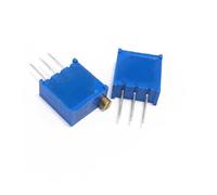 100PCS 3296W 502 5K OHM Trimpot Trimmer Potentiometer High Precision 3296 Variable Resistors NWPNLXEA(200K)