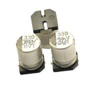 100PCS 330UF 16V Condensateur électrolytique en aluminium SMD 16V330UF 8 * 10MM