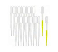 100PCS 3ML Plastic Transfer Pipettes, Disposable Dropper for Lab, DIY Art, Science Experiments