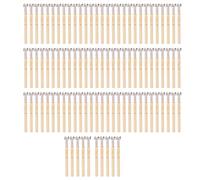 100pcs 4 Claws Plum Spring Test Probe Pogo Pin Pogo Pin Head Type 2.36mm/0.1in Tube Diameter 34mm/1.3in Length Spring Testing Pins