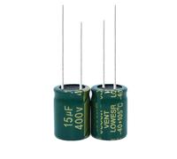 100PCS 400V15UF 15UF 400V Aluminum Electrolytic Capacitor high-frequency 10X13MM MQXFCZUX
