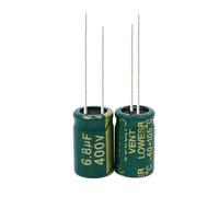 100PCS 400V6.8UF 6.8UF 400V Aluminum Electrolytic Capacitor high-frequency 8X12MM AUOQKQUT