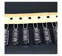 100pcs 470uF 25V 8x20mm Low impedance Long Life 25V470uF Aluminum Electrolytic Capacitor AUOQKQUT