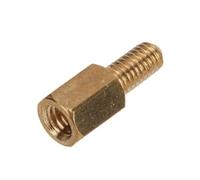 100pcs/50pcs/30pcs/20pcs hexagonale standoff laiton M3 cuivre type colonne à tête unique écrous hexagonaux assortiment set de remplacement écrous colonne isolé pour panneaux PCB