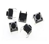 100pcs 6 * 6 * 5mm Light touch switch DIP4 ON/OFF Touch button Touch microswitch 6 * 6 * 5 keys button DIP 4pin NWPNLXEA