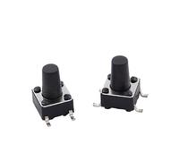 100Pcs 6x6x9mm Momentary Tactile Tact Push Button Switchs 4pin Tact Push Button Switch 6 * 6 * 9mm