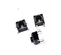 100pcs 8 Type 6mm*6mm 4Pin Vertical Tact Switch 6x6mm 4P Push Button Tactile Switchs for MP3 MP4 MP5 Tablet PC ect NWPNLXEA(6x6x14mm)
